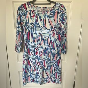 Lilly Pulitzer Red Right Return Marlowe dress